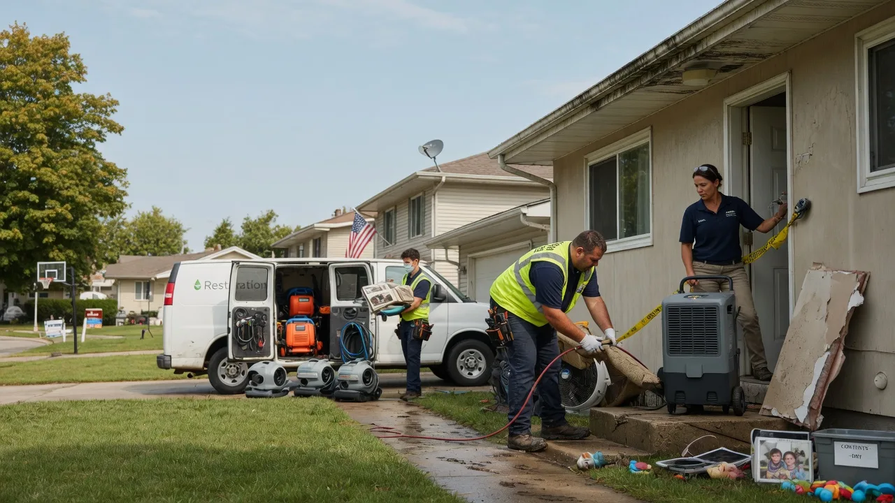 Water Damage Restoration in Fallon, MT near me